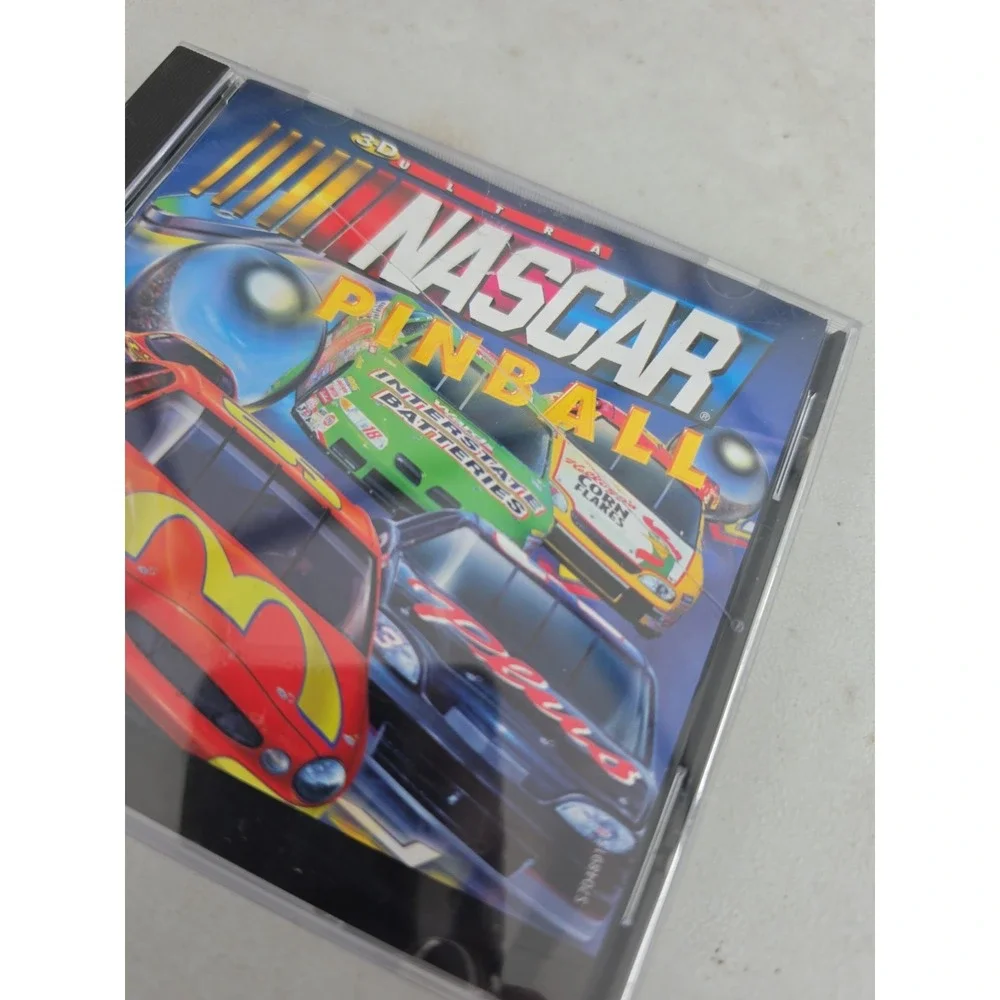 3-D Ultra NASCAR Pinball (PC, 1998) Windows Video Game